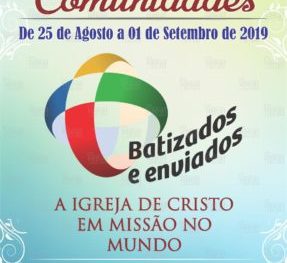 A Festa das Comunidades começa a partir do dia 24/08.